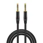SeCro 6.35Mm Trs to 6.35Mm Trs Stereo Audio Cable for Monitor