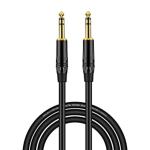 SeCro 6.35Mm Trs to 6.35Mm Trs Stereo Audio Cable for Monitor