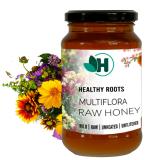 Healthy roots Multiflora Honey 1Kg- Organic Honey Raw Unprocessed (Pure Honey 100% Natural No Added Sugar) (1 Kg)