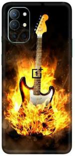 instyler One Plus 9R Matte Vinyl Music Printed Mobile Skin Sticker with Scratch Resistant Lamination