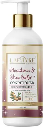 LAFAYRE Macadamia Oil & Shea Butter Deep Conditioner For Renewal & Smooth Hair (300 ml)