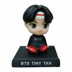 Awestuffs BTS Bangtan Boys Jimin Phone Holder Car Decoration Bobblehead Action Figure