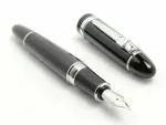 Ledos Jinhao 159 Black Metal Medium Medium Nib Fountain Pen