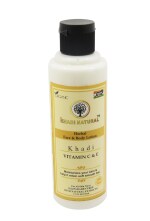Khadi Natural Vitamin C E Body Lotion 210ml | Skin Rejuvenation and Hydration