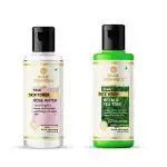 Khadi Organique Rose Water Skin Toner And Neem & Tea Tree Face Wash (Pack of 2) - 420 ml