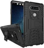 Leyon Black Plastic Back Cover For Lg V20