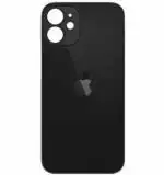 Imbi Black Glass Back Panel For Apple Iphone 12 Mini