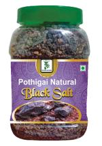 Pothigai Natural Black Salt Kala Namak (1 kg) | Non-Iodized for Weight Loss & Healthy Cooking | No added colour No preservatives | Natural Substitute of White Salt (1kg)