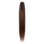 The Indian Extension Company Pony Clutcher Hair Extension ponytail with Clucther Hair Extension For Women and Girls (Light Brown)