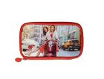 Weshopaholic Red 20 x 11.6 x 2.8 cm Travelling Girl Featu Single Compartment Lightweight Pouch