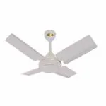 Khaitan New Bullet 600mm Hi-Speed Ceiling Fan Anti Rust Elegant Design Warranty (2 years) (Off White, Pack of 1)