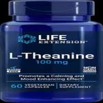 Life Extension L-Theanine 100 mg, 60 vegetarian capsules