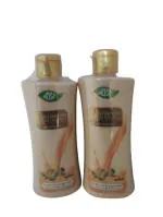 Meghdoot Ayurvedic Moisturizing Body Lotion Deep Moisture Care, Enriched With Extracts of Apricot & Almond Oil for Dry and Damaged Skin, Soft and Glowing Skin, 200ml Each, Pack of 2