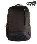 QIPS Black Polyester Laptop Backpack 23 L