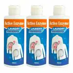 DoClean Laundry Stain Remover for Clothes, Sofas & Cars, Active Enzyme Laundry Stain Remover liquid with colour safe formula | Suitable for majority of stains, Liquid Spot Cleaner Booster (100ml pack of 3