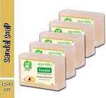 Ayurdaily Natural Sandal Bath Soap, 625 G (Pack Of 5)