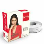 Fybros White Copper Multistrands Flame Retardant Insulated 1.5 Sq Mm Wire Cable 90 Meter