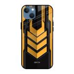 Qrioh Futuristic Arrow Glass Case for iPhone 13