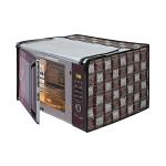 Star Weaves Microwave Oven Cover For Panasonic 27 Litre Convection Microwave Oven NN - CT645BFDG Black - KUM41|Cover| Pillow Cover| Table Cover||Home Accessory|Home Appliances Accessory|Appliances Cover|Home Appliances Cover|Microwave Oven Cover|