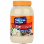 American Garden U.S Mayonnaise Gluten Free, 887 ml, White