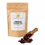 Homegrown Platter Hibiscus Petals Loose [Hibiscus Roselle] - 50g | Loose Leaves Tea | Herbal Tea | Beverages | Baking