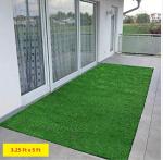 GULISTAAN High Density Artificial Grass Carpet ( 3.25 Feet x 5 Feet ) , Natural Green, 1 Pc