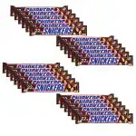 Snickers Peanut Filled Chocolate Bar, Loaded with Nougat & Caramel, Pack of 24, 22g