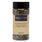 Seeds and Hands Tellicherry Black Pepper Powder Coarse Ground [100% Pure and Natural] (75g)