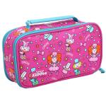 Smily Kiddos Multipurpose Pink Polyester Zipper Pencil Case