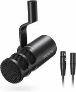 MAONO PD100 XLR Podcast Microphone, Cardioid Studio Dynamic Mic for Vocal Recording, Streaming, Voice-Over, Voice Isolation Technology, Metal Mic, Works for Audio Interface, Mixer, Sound Card