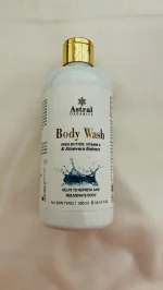 ASTRAL ORGANIC Body Wash Shea Butter with VITAMIN E & ALOE VERA Extract