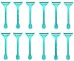 OPTRA-Gjshop Body Razor And Manual Shaving Blades Disposable (Set Of 12)