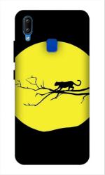 SARTOOLIYA Vivo Y95 Multicolor Plastic Nature Wallpaper,Sun Printed Water Proof Back Cover