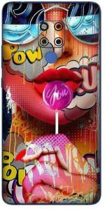 aadia Huawei Mate 20 X Matte Vinyl Graffiti Printed Mobile Skin Sticker with Scratch Resistant Lamination