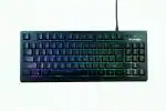 Cosmic Byte CB-GK-22 Veritas TKL Membrane Keyboard with RGB LED(Black)