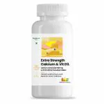 Natures Only Extra Strength Calcium 1500 mg & Vitamin D3 400 IU 60 Tablets