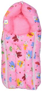 Toddylon 3 in 1 Baby Bed Sleeping Bag & Carry Nest Cotton Bedding for New Born Infant Portable Bassinet for Baby Carrying & Co Sleeping