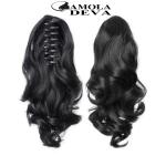 CAMOLA DEVA Black color Step cutting pony tail