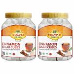 Dhampur Green Cinnamon Sugar Cube - Pack of 2 - 550g each