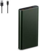 Bluebells India 10000 mAh Green Lithium Polymer Power Bank with 15 W Fast Charging