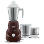 Maharaja Whiteline Turbo Twist 3 Jar Mixer Grinder (750 Watts, Brown)