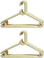 Pranay Plastic Hanger ,Pack of 182