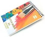 SHARMA BUSINESS Water Color Sketch Book A5 Size for Drawing and Painting Set of 1 Size Small 21x15cm