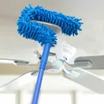 Sharuja Foldable Microfiber Fan Cleaning Duster Steel Body Flexible Fan mop for Quick and Easy Cleaning of Home, Kitchen, Car, Ceiling, and Fan Dusting Office Fan Cleaning Brush with Long Rod(Multi color)