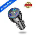 amiciAuto 90W High-Power Car Charger with Triple USB Ports with PD3.0 & QC 3.0 Fast Charging Technology