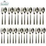 Stainless Steel Big Spoon Fork, 15 EACH, Best Cutlery SET