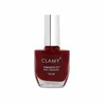 Clamy Deep Red 20 Long Lasting Liquid Steadfast Glossy Nail Polish - 14 ml