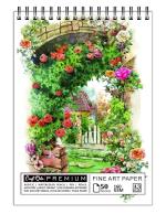 Craft Qila Flower Watercolor Painting (50 Sheets, 100 Pages) A3 Sketchbook | Top Spiral-Bound Sketchpad for Artists | Professional Grade Drawing and Sketchbook