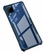 ANKIRANT Realme C15 Transparent Black Bumper Plastic Hybrid Crystal Clear Camera Protect Airbag Design All Side 360 Degree Protection Back Case Cover