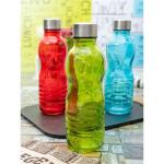 Whitegold Glass Water Bottles for Fridge Set of 3 Pieces, Multicolor, 500 ML, 11094-3